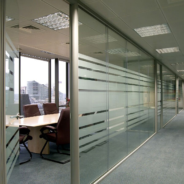 Frosted Glass Partition